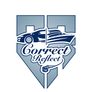 Correct Reflect yacht preservation logo